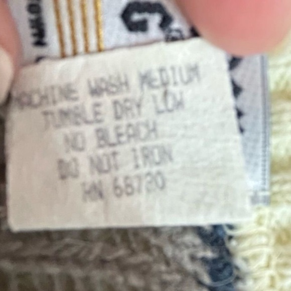 London Fog Men's Geometric Alpaca Sweater Vest XLT Multicolor V-Neck - Picture 6 of 11